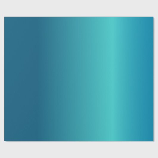 Metallic Blue Geschenkpapier (Flach)