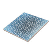 Metallic Blue White stilvoll Fliese (Seite)