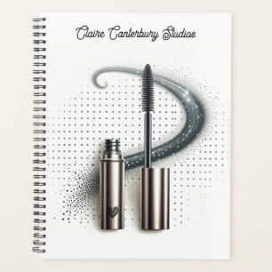 Metallic Bold Mascara Schwung  Planer