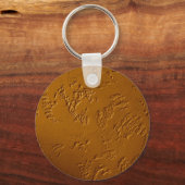 Metallic Bronze Schlüsselanhänger (Vorderseite)