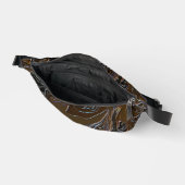 Metallic Brown Camouflage Bauchtasche (Offen)
