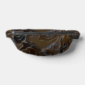Metallic Brown Camouflage Bauchtasche (Ablage )