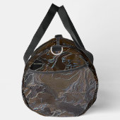 Metallic Brown Camouflage Duffle Bag (Rechts)