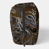 Metallic Brown Camouflage Waschbeutel (Rechts)