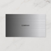 metallic businesscard visitenkarte (Vorderseite)