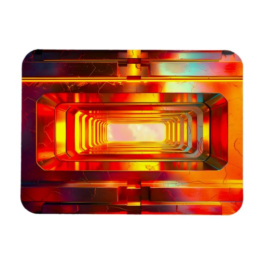 Metallic Celestial Sky Magnet (Horizontal)