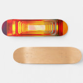Metallic Celestial Sky Skateboard (Horizontal)