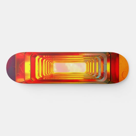 Metallic Celestial Sky Skateboard (Horizontal)