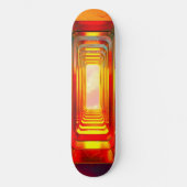 Metallic Celestial Sky Skateboard (Vorderseite)