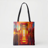 Metallic Celestial Sky Tasche (Vorderseite)