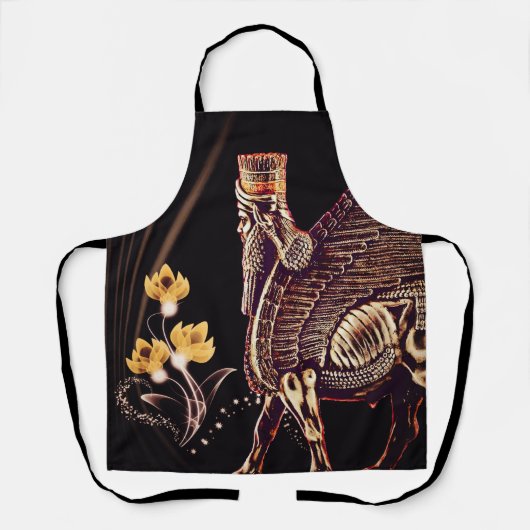 Metallic Elegant Lamassu Schürze (Vorderseite)