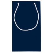 Metallic Filigree Menorah Kleine Geschenktüte (Rückseite)