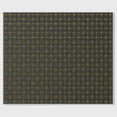Metallic flower tile abstract geschenkpapier (Flach)