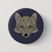 Metallic Fox Face Button (Vorderseite)
