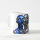 Metallic Future Women Kaffeetasse (Vorderseite Links)