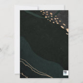 Metallic Geode Save The Date (Rückseite)