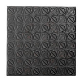 Metallic Geometric Starburst Cast Iron #6 ID1227 Fliese (Vorderseite)
