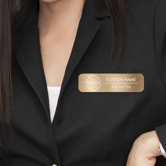 Metallic Gold Clothes Safety Button Magnetic Emplo