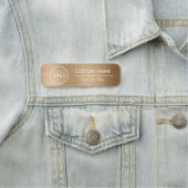 Metallic Gold Clothes Safety Button Magnetic Emplo (Beispiel)