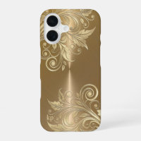 Metallic Gold Hintergrund Blumenakzent