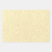 Metallic Gold Platinum Black Christmas Geschenkpapier Set (Vorderseite 3)