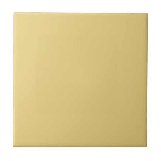 Metallic Gold Solid Color Tile Fliese (Vorderseite)