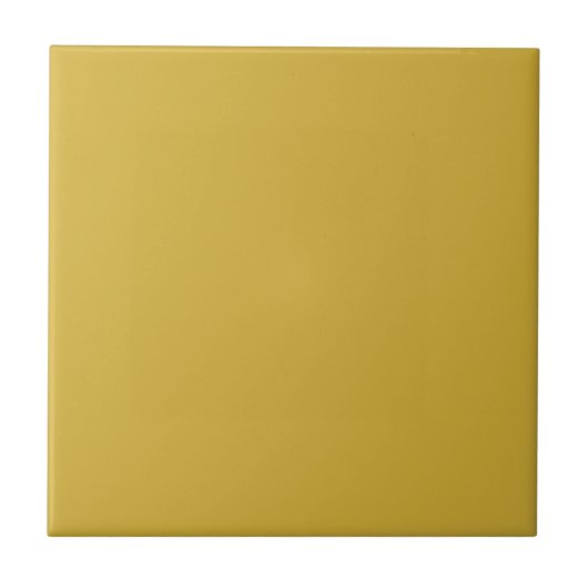 Metallic Gold Solid Color Tile Fliese (Vorderseite)