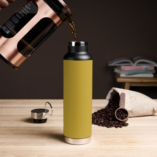 Metallic Gold Thor Copper Vacuum Insulated Trinkflasche (Kaffee (gedreht))