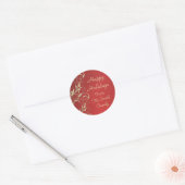 Metallic Holiday Sticker (Umschlag)