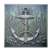 Metallic Iridescent Anchor ID1223 Fliese (Vorderseite)