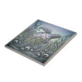 Metallic Iridescent Turtle ID1223 Fliese (Seite)