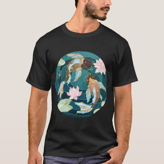 Metallic Koi III T-Shirt (Vorderseite)