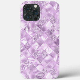 Metallic Lila Chic Eleganter Glitzer Chic Case-Mate iPhone Hülle