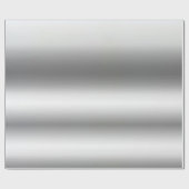 Metallic Look Silver Glamour Template Best Modern Geschenkpapier (Flach)