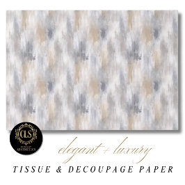 Metallic Luxe Aesthetics Watercolor Tissue Paper Seidenpapier