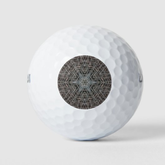 Metallic Metal Mesh Golf Balls Golfball (Vorderseite)