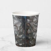 Metallic Meteorite Rock, Pappbecher (Rechts)