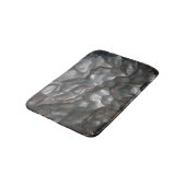 Metallic Meteorite Rock Pattern, Badematte (Schrägansicht)