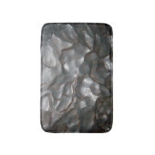 Metallic Meteorite Rock Pattern, Badematte (Vorderseite Vertikal)