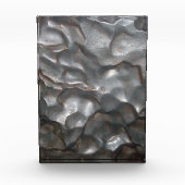 Metallic Meteorite Rock Pattern, Fotoblock (Vorderseite)