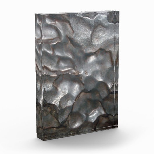 Metallic Meteorite Rock Pattern, Fotoblock (Links)