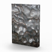 Metallic Meteorite Rock Pattern, Fotoblock (Rechts)