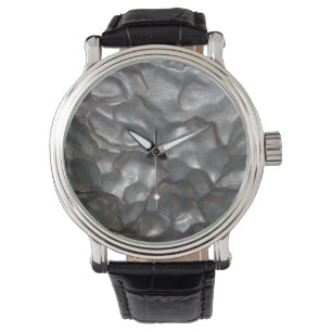 Metallic Meteorite Rock Print, Armbanduhr