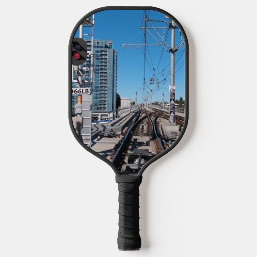 Metallic Nature Cityscape 1 Pickleball Paddle (Vorderseite)