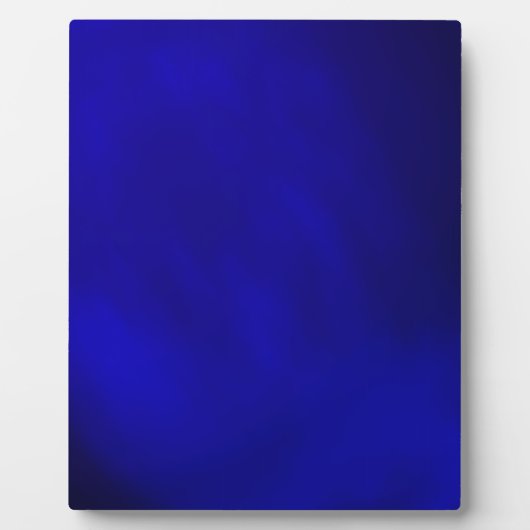 Metallic Royal Blue Fotoplatte (Vorderseite)