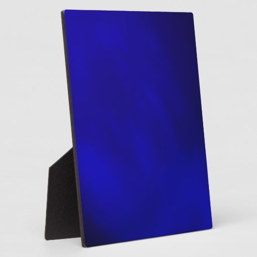 Metallic Royal Blue Fotoplatte (Seite)