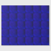Metallic Royal Blue Geschenkpapier (Flach)