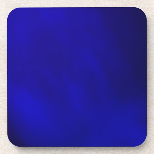 Metallic Royal Blue Untersetzer (Vorderseite)