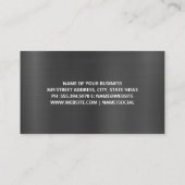 Metallic | Rundmetallsäge Visitenkarte (Rückseite)