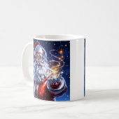 Metallic Santa Claus Kaffeetasse (Vorderseite Links)